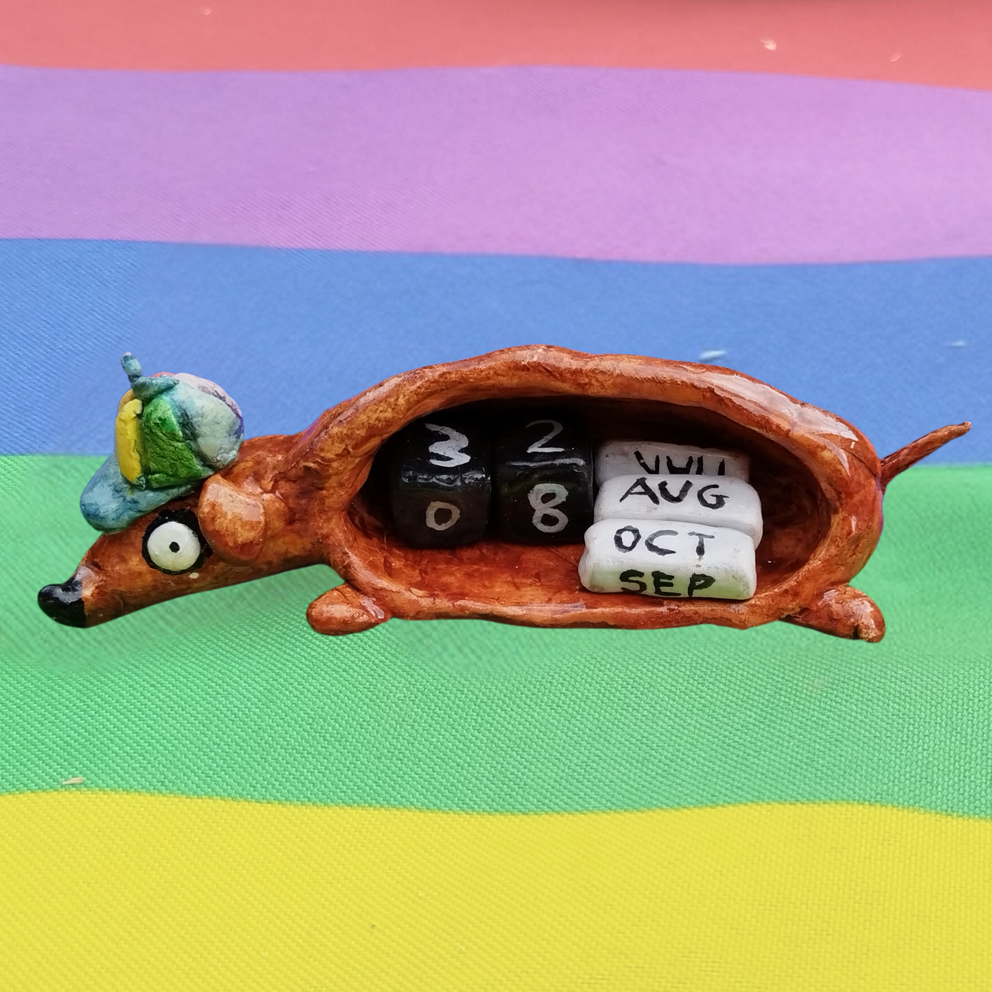 Dachshund dog Desk Calendar