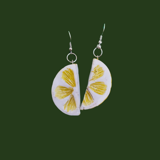 Half Citrus Earring