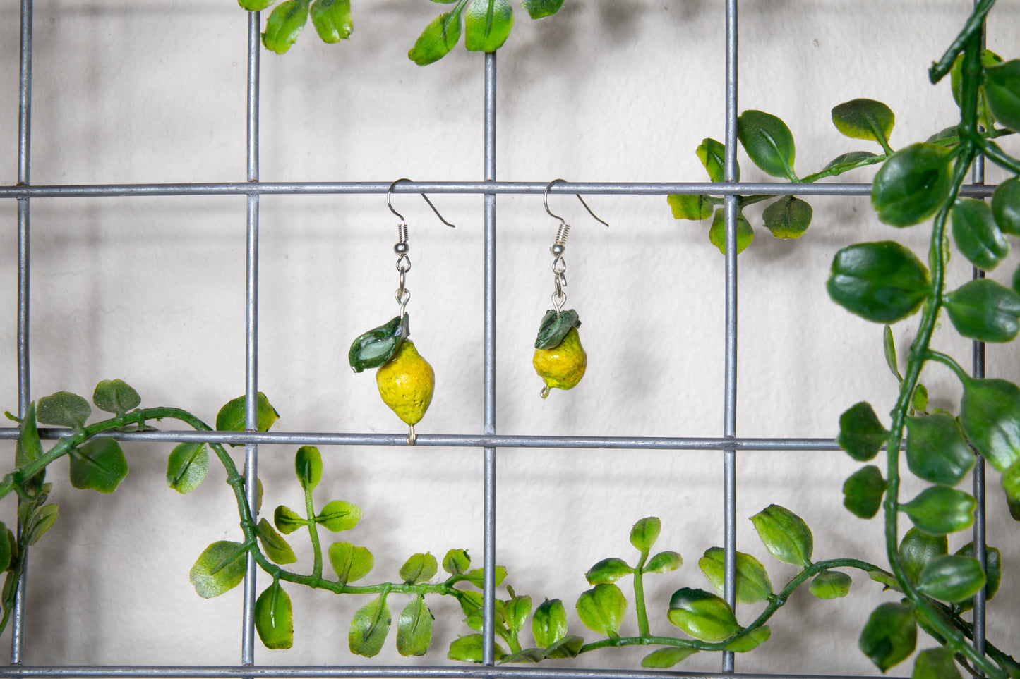 Lemon drop fruit earrings