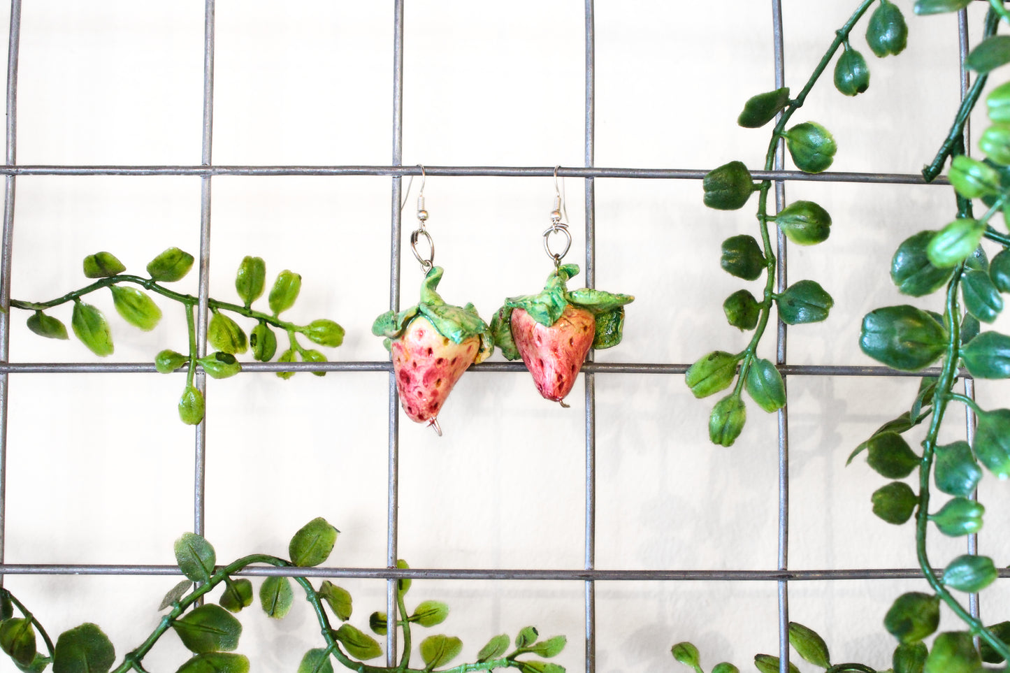 Strawberry earrings