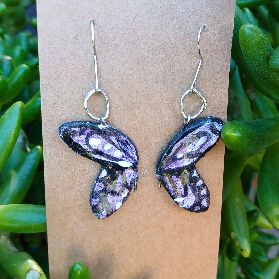 Butterfly wing earrings