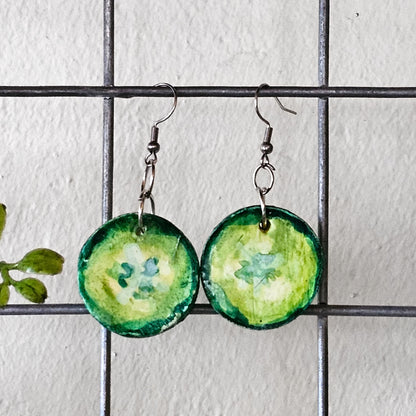 Cucumber Earrings